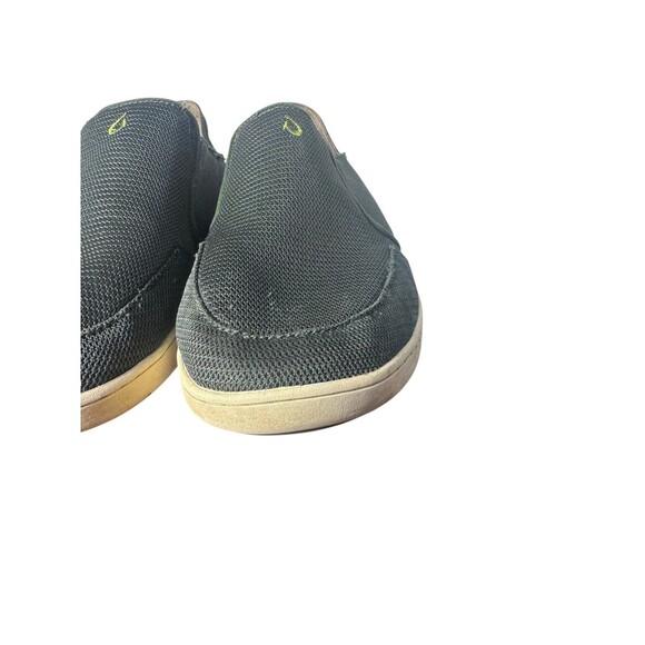 OluKai Nohea Mesh Loafers Men's Size 12 Slip On Casual Shoes Green Fast Shipping - Picture 3 of 16